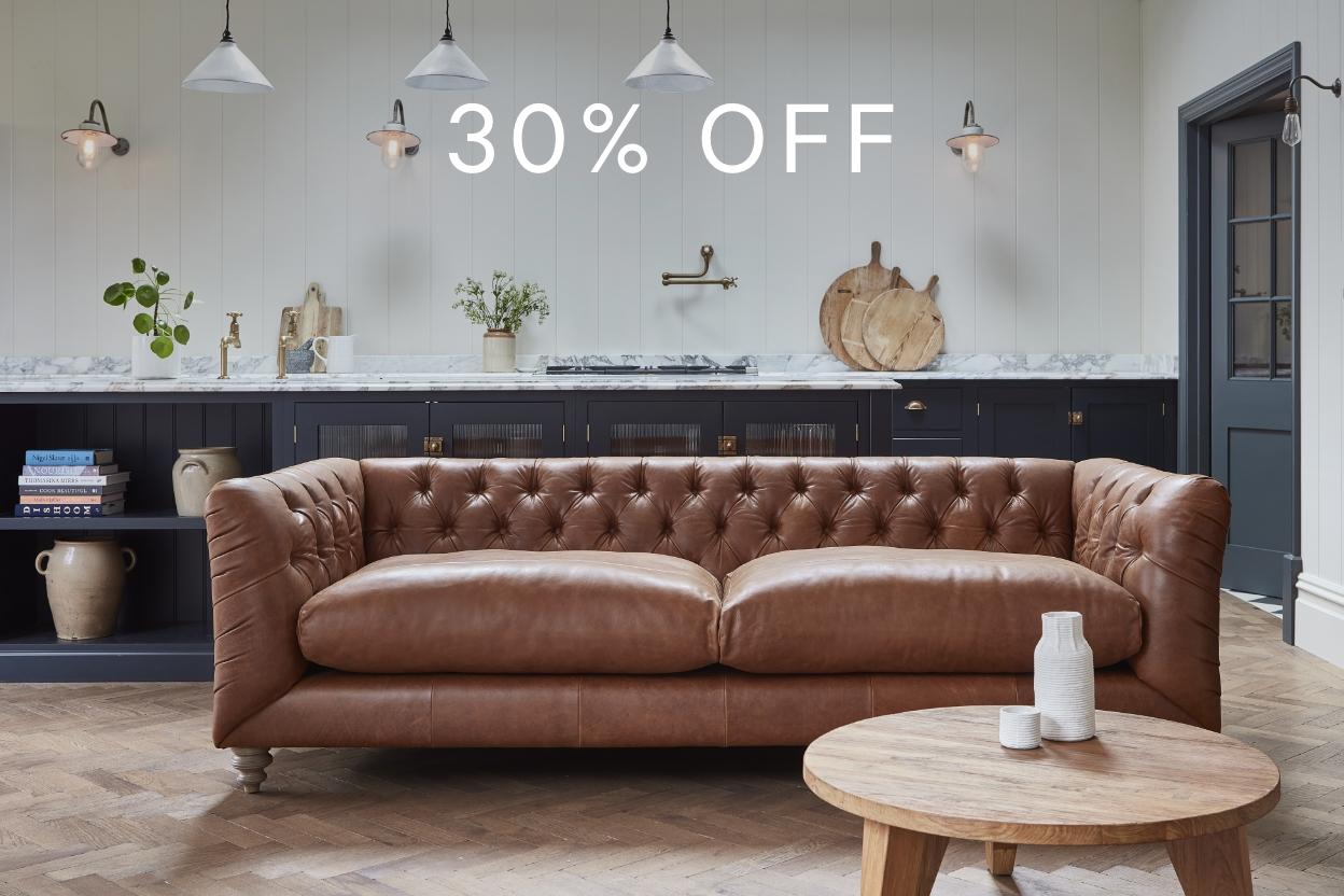 LEATHER SOFAS